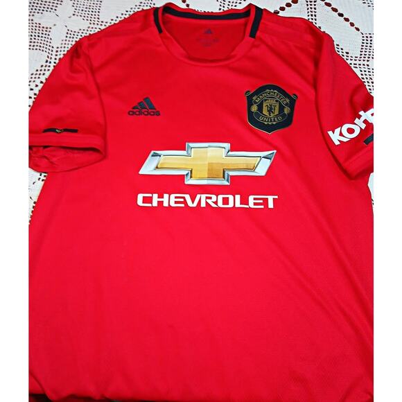 Manchester United 2019/2020 Home Football Soccer Jersey - Picture 1 of 6